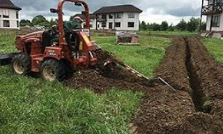 Копка траншей для водопровода в Ростове: цена за метр от 944 руб.