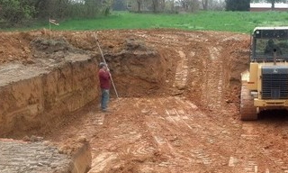 Выкопать котлован под фундамент в Ростове - от 2620 руб. | 2Землекопа-Рсв