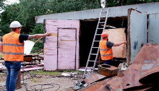 Демонтаж гаражей в Ростове, цена от 1782 руб. – услуги под ключ от 2Землекопа-Рсв