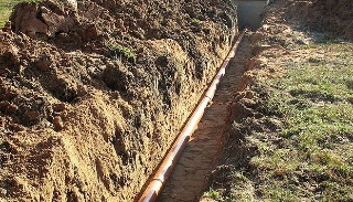 Копка траншей для водопровода в Ростове: цена за метр от 944 руб.
