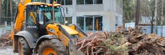 Расчистка участка в Ростове