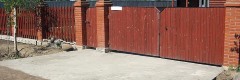 Устройство въезда в Ростове